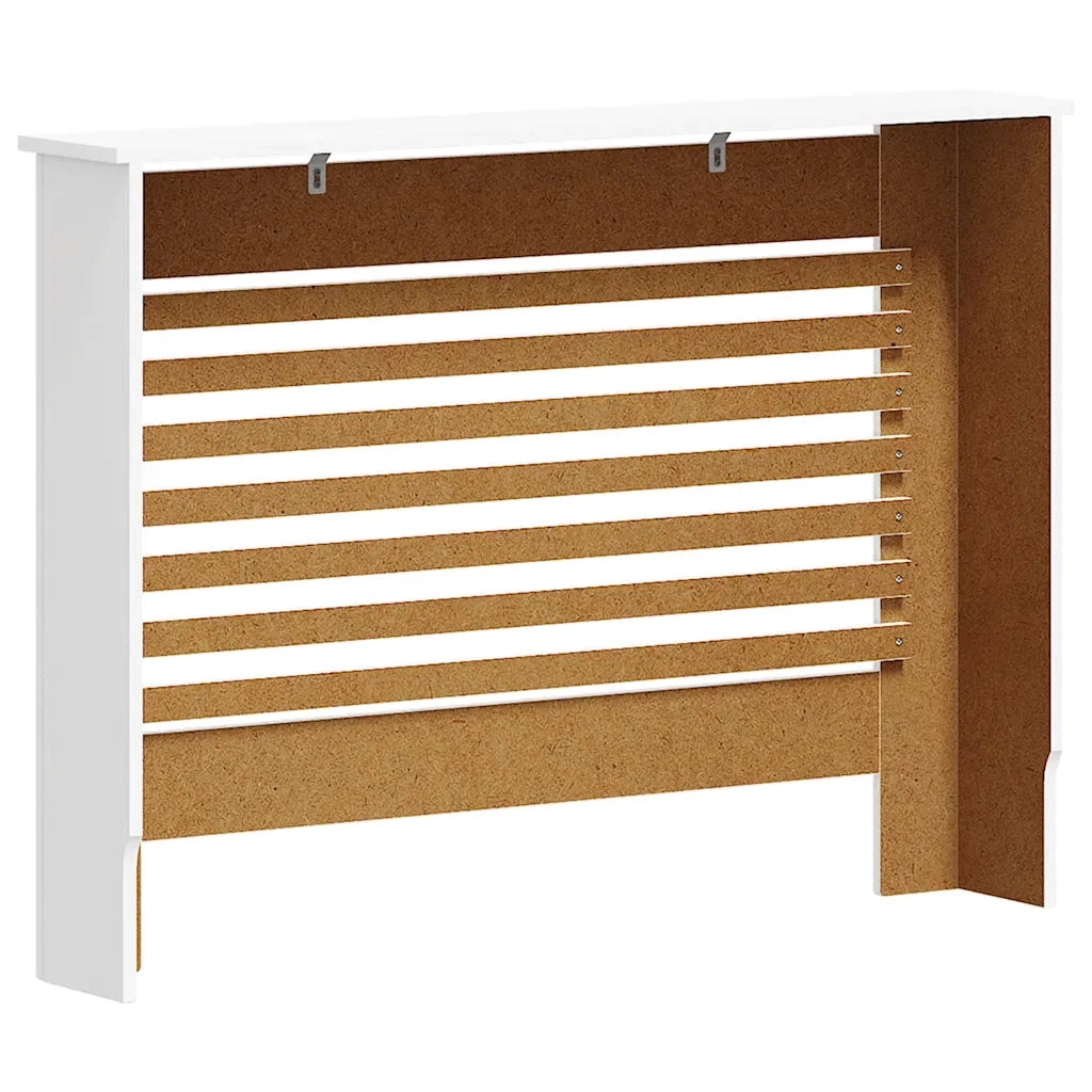 Coperture per Radiatori 2 pz Bianche 112x19x81,5 cm in MDF CFW6609441