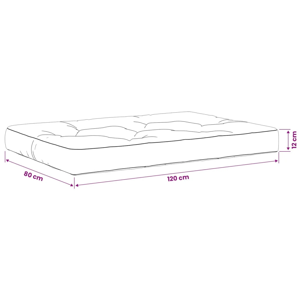 Cuscino per Pallet VIANEN 100% Poliestere Crema 953337