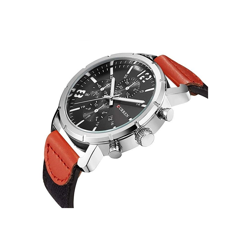 Trade Shop - Orologio Di Lusso D'affari Marca Curren Orologi Militare Al Quarzo 8194 -