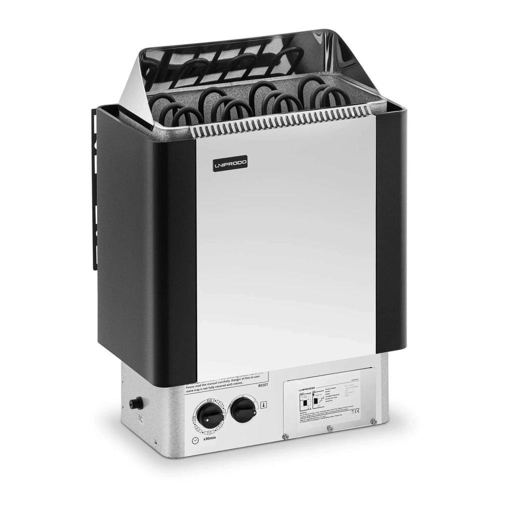 Stufa per sauna - 6 kW - da 30 a 110 °C - unità di controllo inclusa 14_0007678