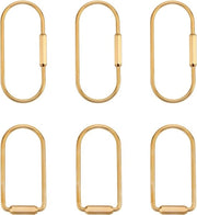 Set di chiavi a molla in ottone da 6 pezzi - Carabina universale per uomini e donne