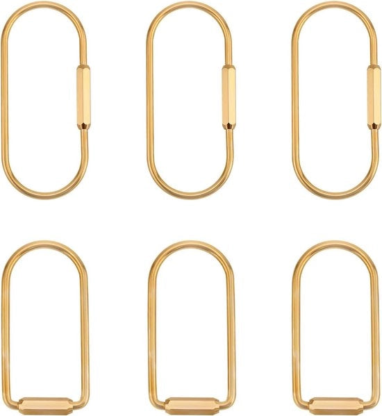 Set di chiavi a molla in ottone da 6 pezzi - Carabina universale per uomini e donne