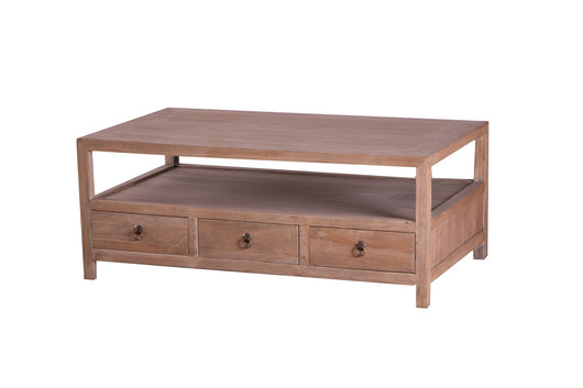 Tavolo Basso con Cassetti H 48 cm