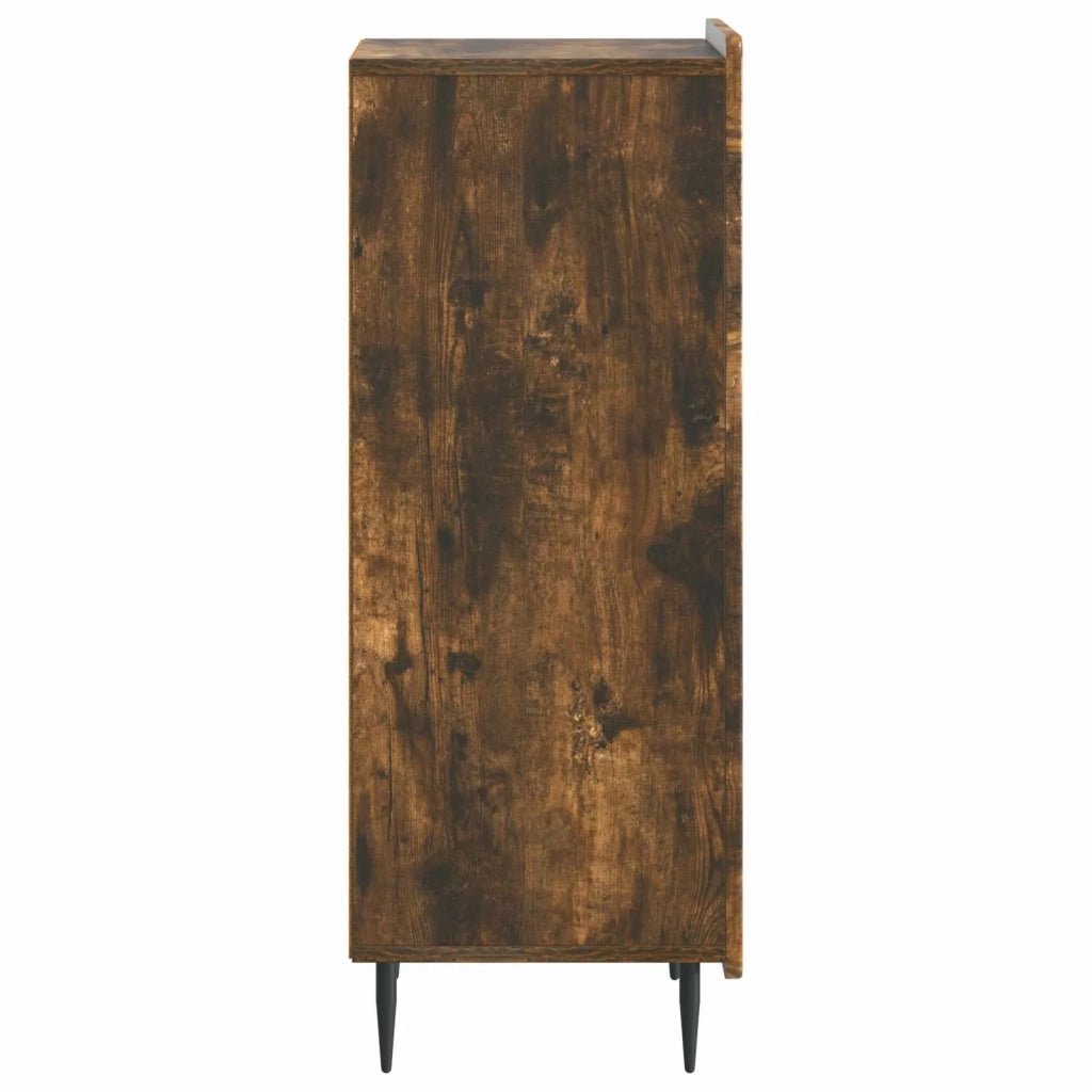 Credenza Rovere Fumo 34,5 x 33 x 92 cm Legno ingegnerizzato