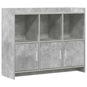 Credenza Grigio Cemento 98,5 x 33 x 80 cm Legno ingegnerizzato 8011142