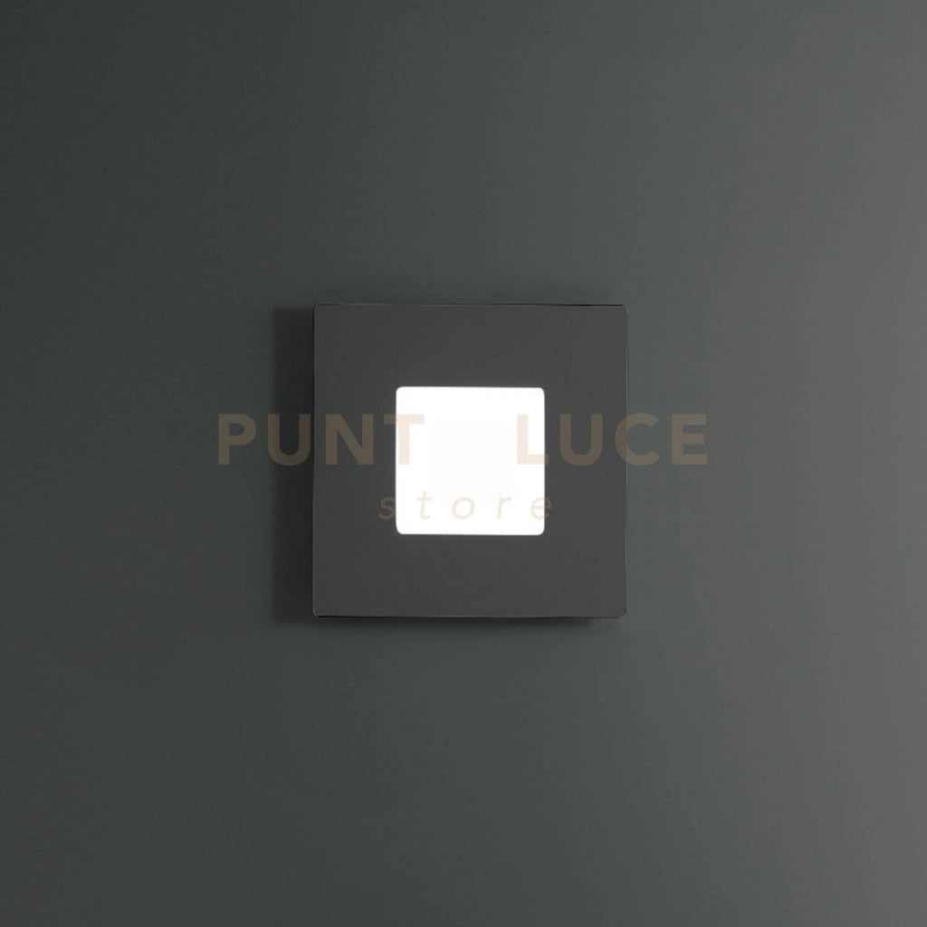 BILDE P/M - PLAFONIERA COLORE NERO A LED 3000K 3900LM 39W DIMMERABILE 52CM