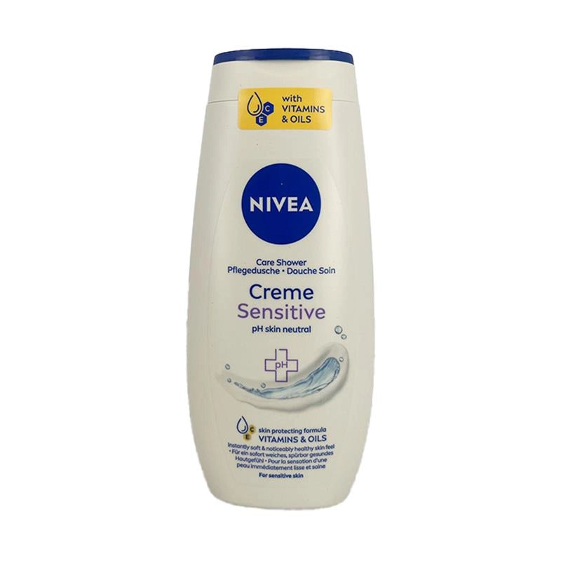 NIVEA DOCCIA SENSITIVE PH NEUTRO PER LA PELLE CON VITAMINA C & OLIO PER PELLE SENSIBILE 250 ML