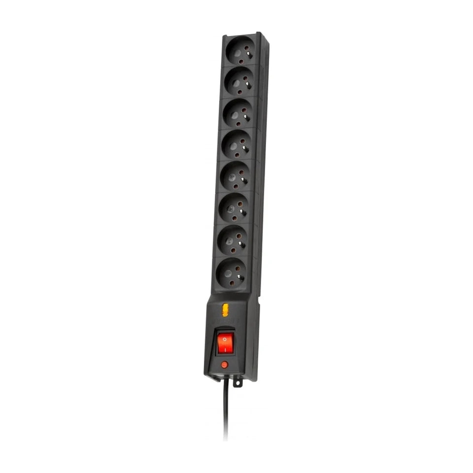Prolunga LESTAR 1966004055 da 3 m con 230 prese AC interne nera