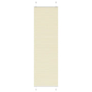 Tenda Plissettata Crema 65x200 cm Larghezza Tessuto 64,4 cm