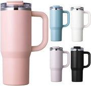 Moka termica per viaggio 900ml con tappo e beccuccio Fiaschetta in acciaio inossidabile con isolamento a vuoto Ideale per bevande calde e fredde Caffè Tè Automoka