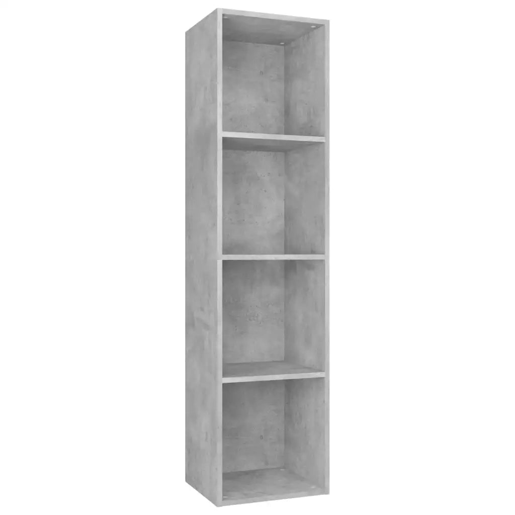 Libreria/Mobile TV Grigio Cemento 36x30x143 cm in Multistrato cod mxl 7855