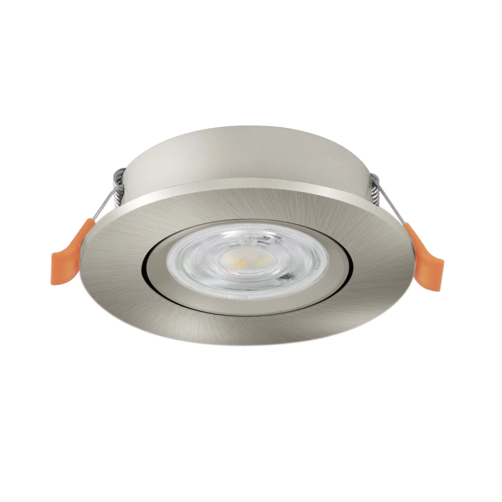 Faretto Incasso Moderno Barranco Plastiche Grige Led 4,5W 450Lm Ip20