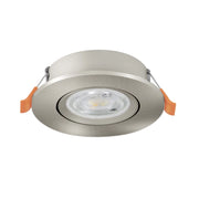 Faretto Incasso Moderno Barranco Plastiche Grige Led 4,5W 450Lm Ip20