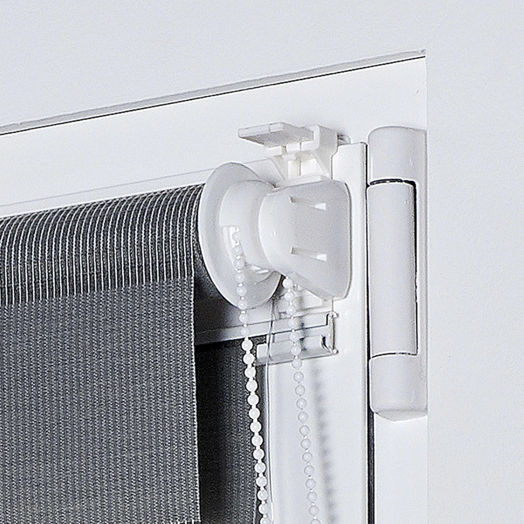 Tenda a Rullo giorno / notte installazione senza foratura EasyFix Argento 60x180 cm