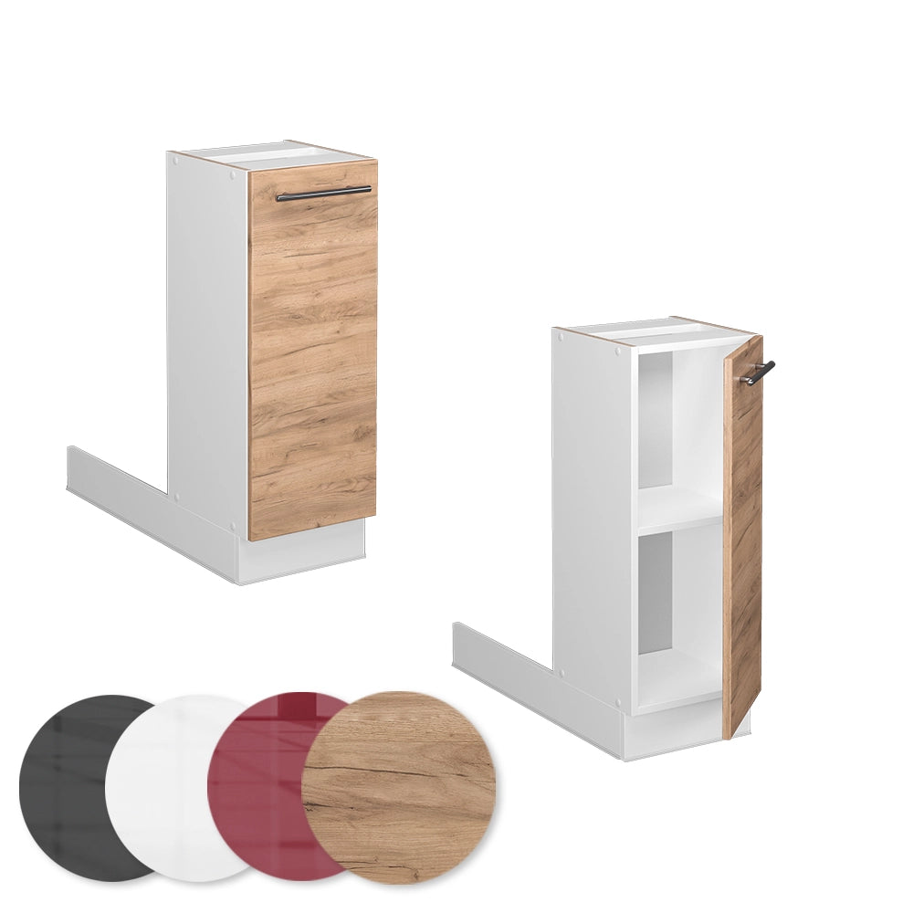 Vicco Isola cucina Quercia dorata 30 cm senza piano di lavoro