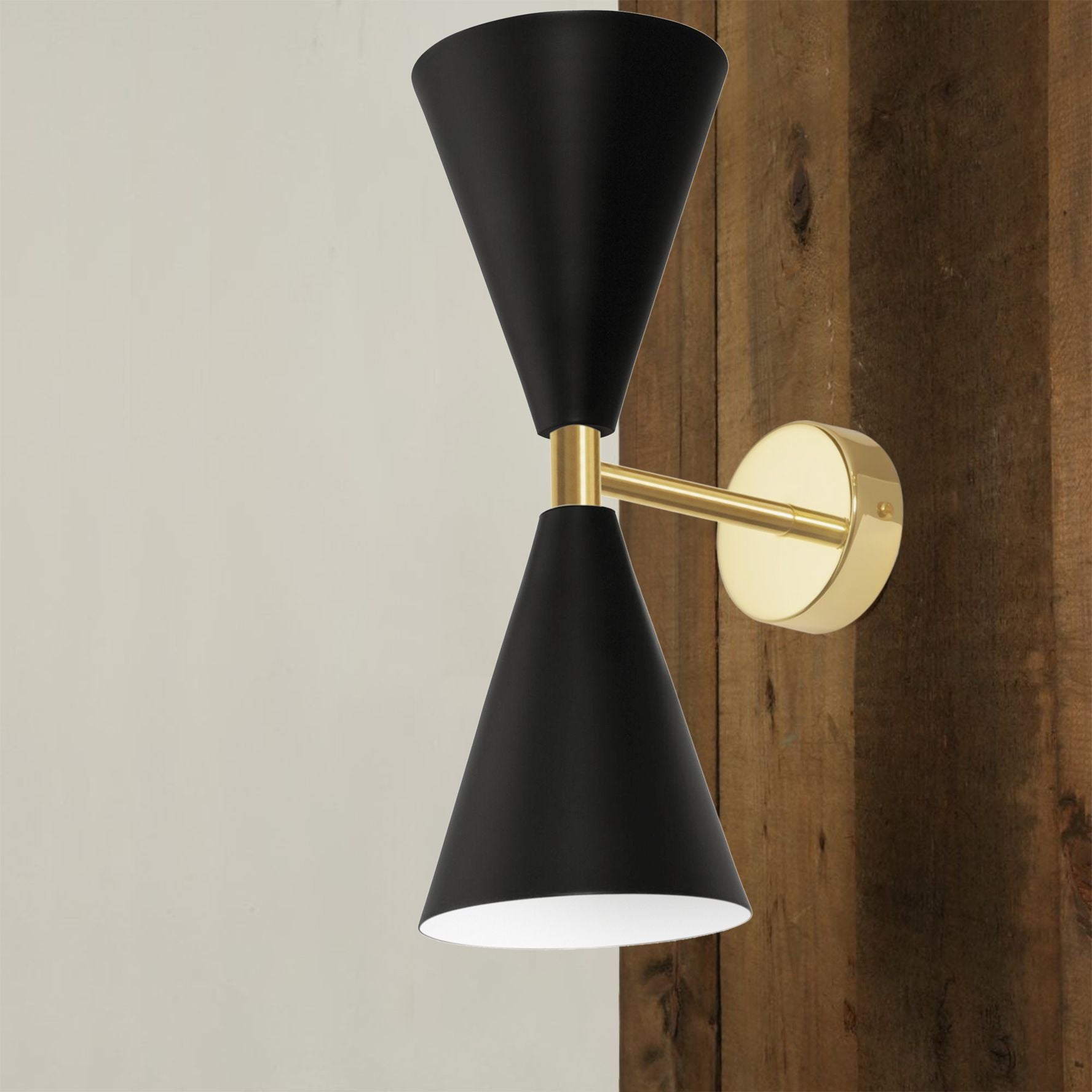 Lampada Da Parete APP1140-2W Black Gold