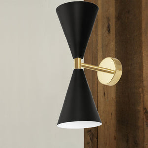 Lampada Da Parete APP1140-2W Black Gold