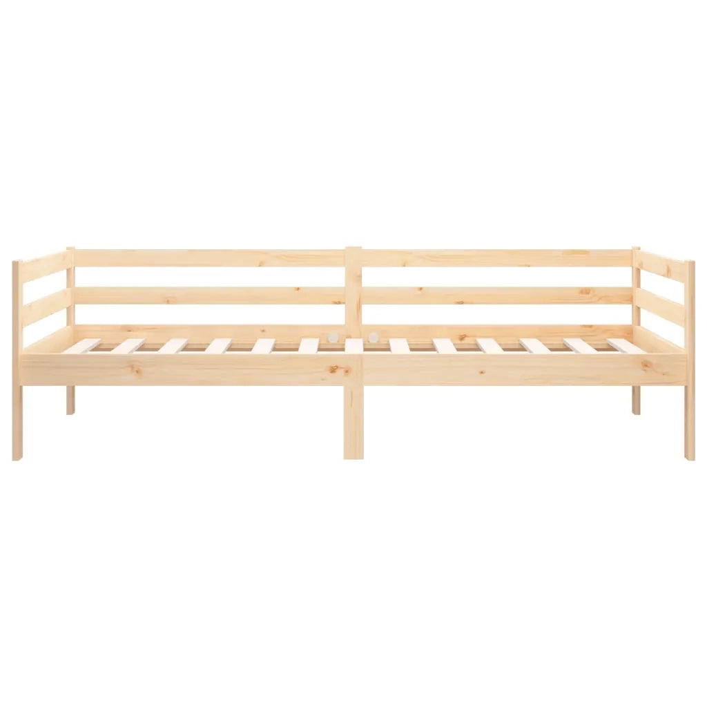 Letto singolo | Letto per adulti | Dormeuse senza Materasso 80x200 cm in Legno Massello di Pino