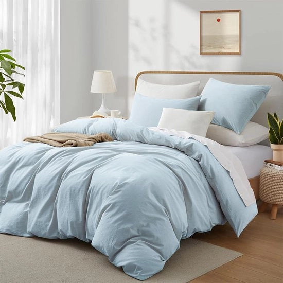 Set di coperte per letto in cotone soffice per un comfort e una eleganza raffinata nella camera da letto