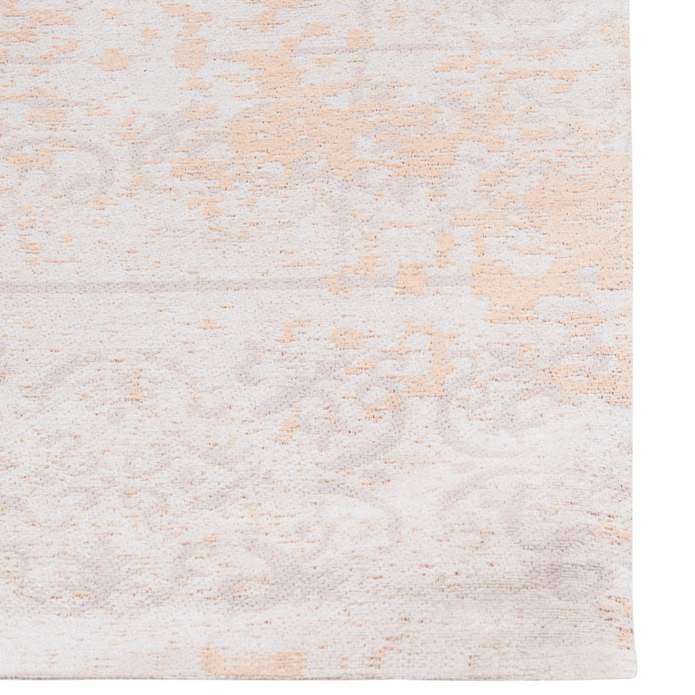 Tappeto tappetino Cotone Beige Effetto Distressed 160 x 230 cm Oriental Vintage