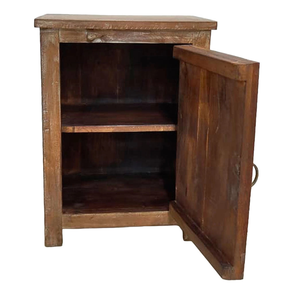 Comodino in legno fatto a mano50x36x70h cm