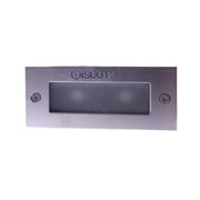 Trade Shop - Segnapasso Led Incasso Calpestabile Ip65 Rettangolare Da 2w Freddo Caldo -