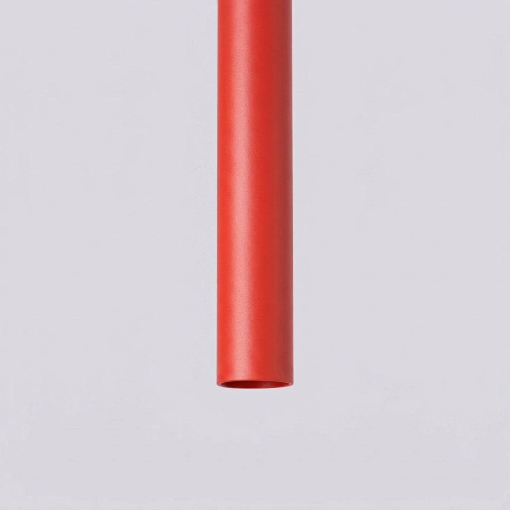 Lampada a sospensione PASTELO 1 rosso