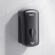 Dispensatore di Sapone per Mani a Pompa con Schiuma per Bagno Cucina da Parete (500ml) Nero