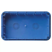 SCATOLA DA INCASSO, AZZURRO. DIMENSIONI: 225,5X127,5X70 MM