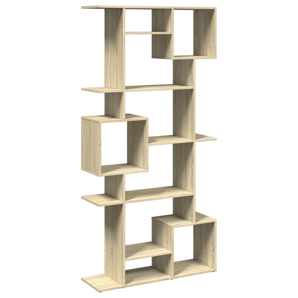 Libreria Rovere Sonoma 92x29x188 cm in Legno Multistrato 3310318