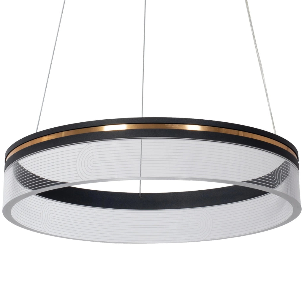 Lampada App1191-cp 40cm Black