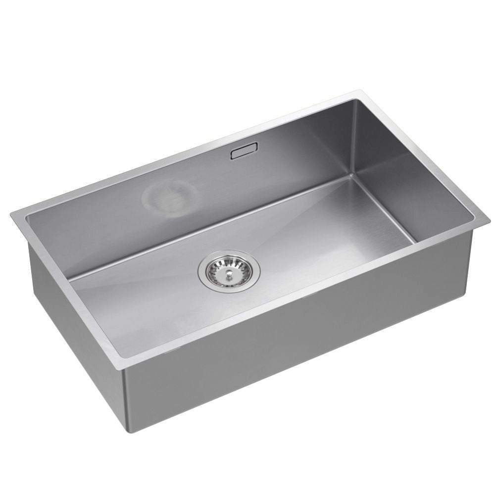 Lavello In Acciaio Anthony 80 Brush Nickel