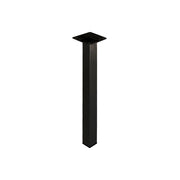 Piede quadro "Element System" - 25x25 - H.800 mm. - nero