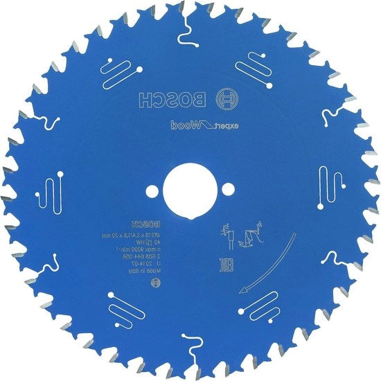 Lama circolare per legno 210 x 30 x 24 mm - Qualità professionale