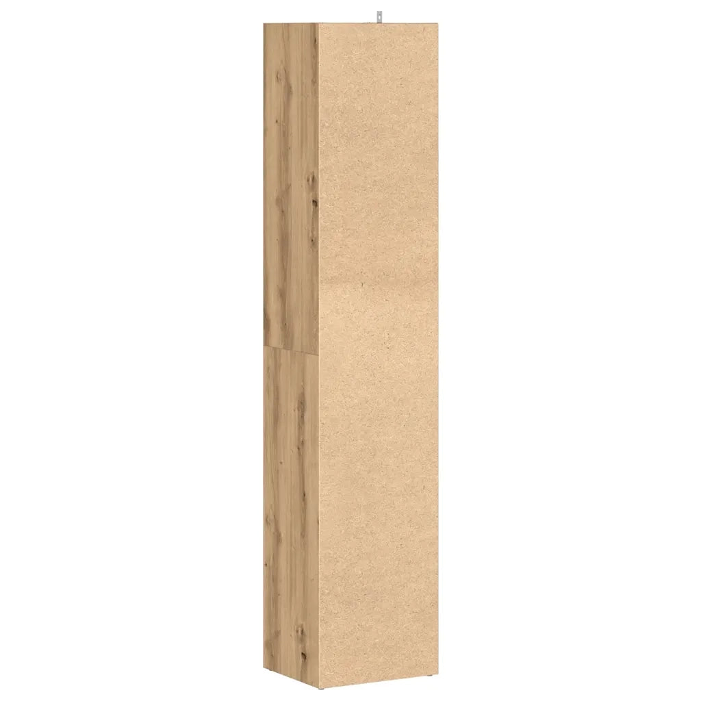 Libreria Rovere Artigianale 36x30x171 cm Legno Multistrato