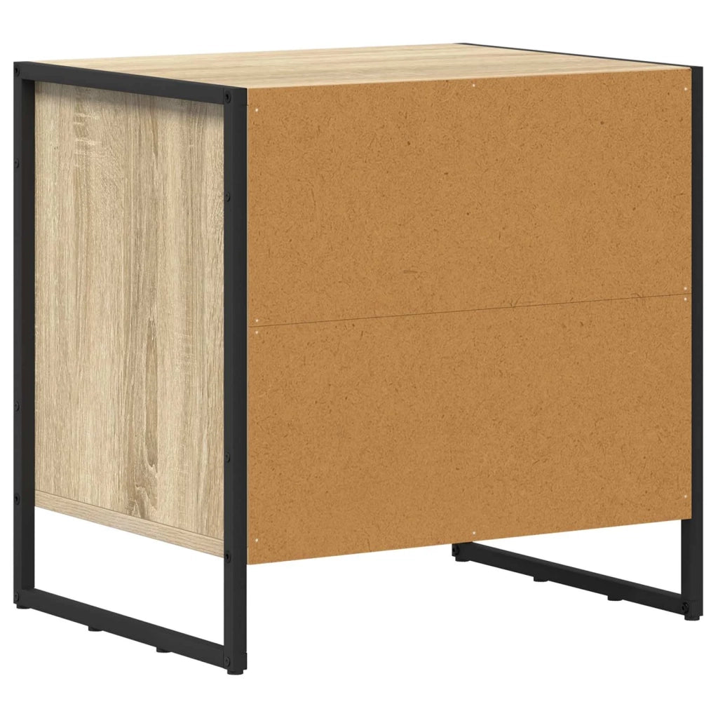 Comodino Sonoma 50 x 39.5 x 50 cm Legno multistrato