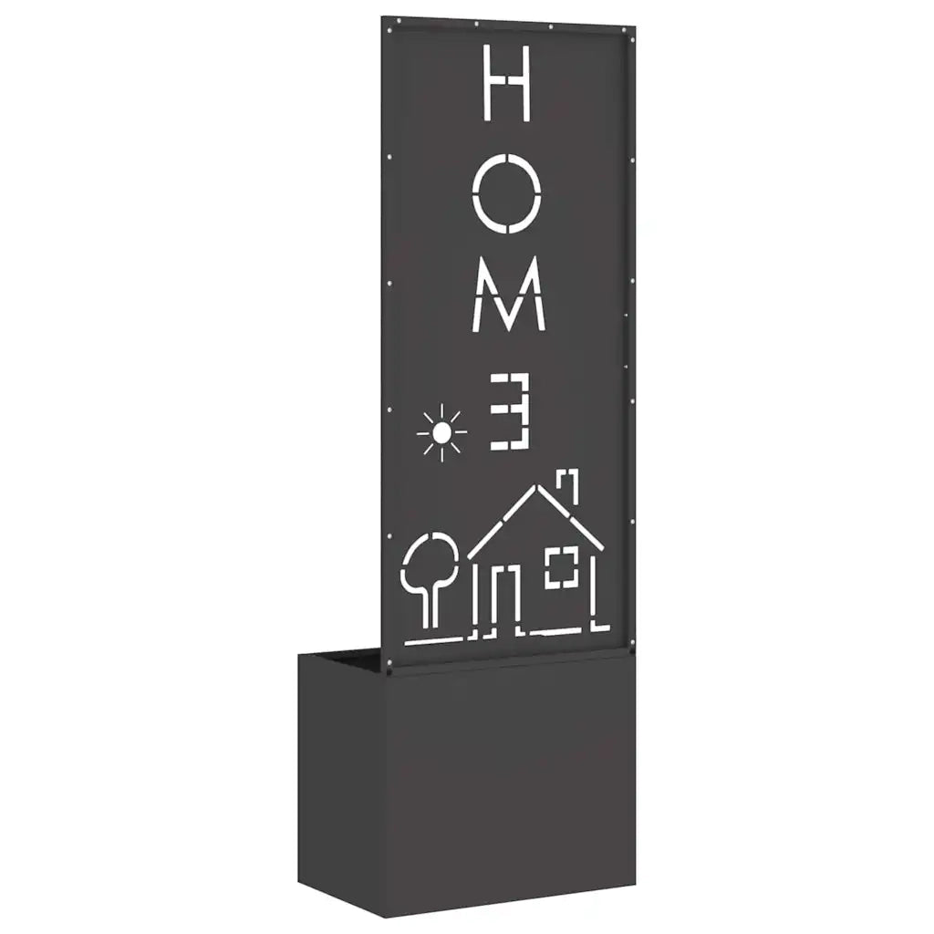 Schermo per privacy in giardino Traforo Nero 50 x 150 cm CFW8863981