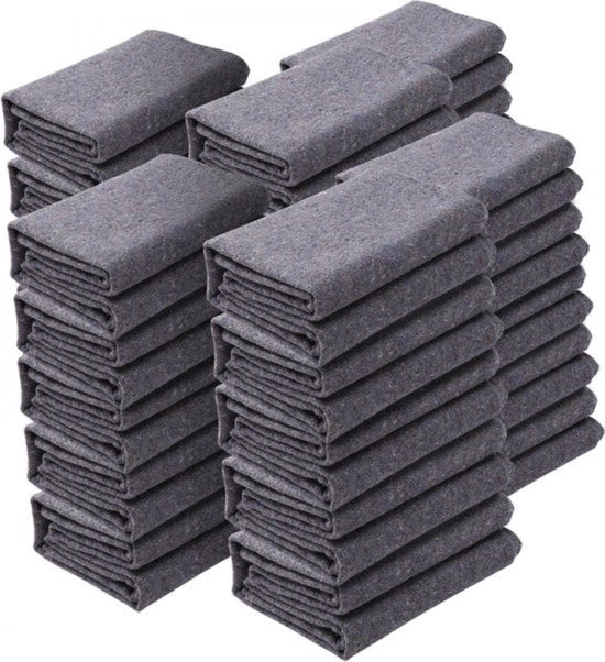 Coperte di trasloco - 12x di cotone riciclato - Coperte per mobili da trasloco