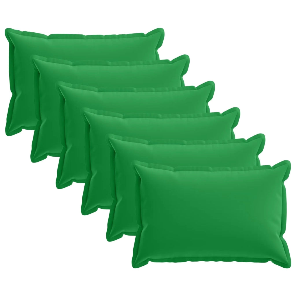 Federa 6 pcs HOUTEN Verde 50 x 75 cm Poliestere 919890