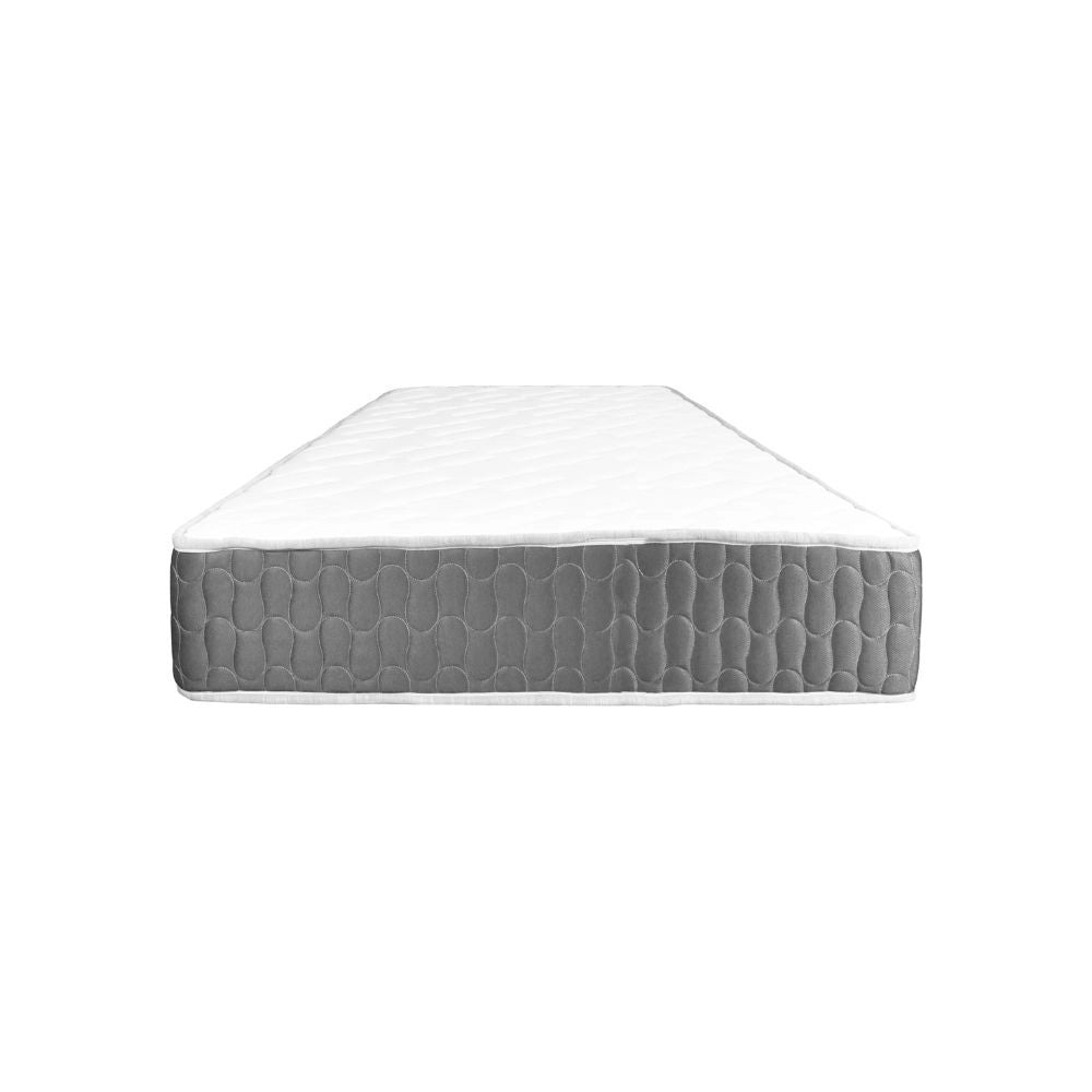 Materasso singolo 90x190x25H in schiuma poliuretanica e memory Palladio grigio