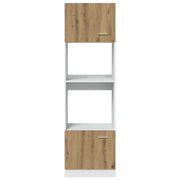 Mobile Microonde Â“LyonÂ” Rovere Artigianale 60x57x207 cm