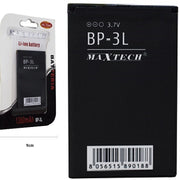 Trade Shop - Batteria A Litio Compatibile Con Bp-3l 1300mah 3,7v Cellulare Maxtech Pa-t044 -