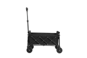 Carrello Pieghevole da Giardino ¨C MINIMAL ¨C Nero, Ruote, Grande Capacit¨¤