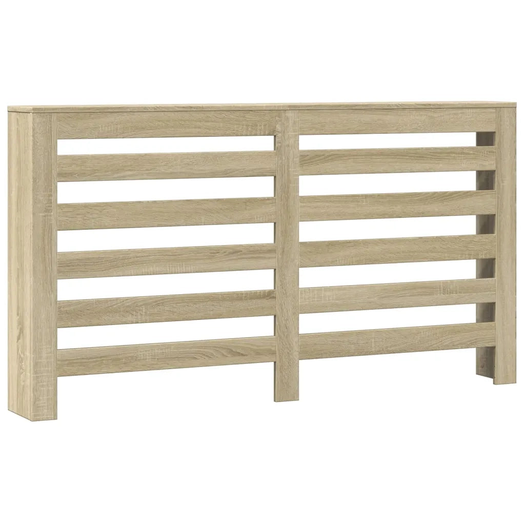 vidaXL Copertura Termosifone Rovere Sonoma 149x20x82 Legno Multistrato