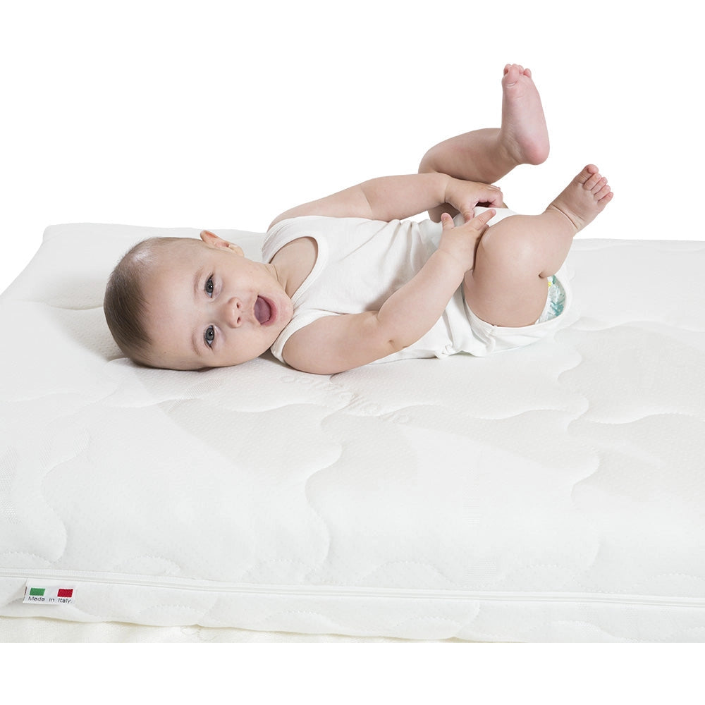 Materasso per Culla 60x125 cm H12 in Poliuretanto Espanso Dormidea Dolce Aurora