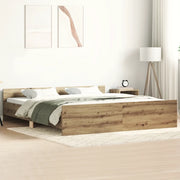 Giroletto senza Materasso Rovere Artigianale 180x200 cm
