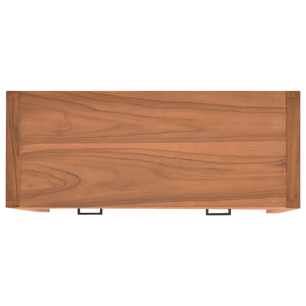 Mobile TV 100x40x45 cm in Legno di Teak 325272