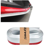Protezione Avantreno Universale 2,5 m - Gomma - Accessori Auto Universali - Borchie Avantreno in Gomma - Incluso Adesivo e Viti - Resistente allo Shock e Protettivo - Striscia Avantreno