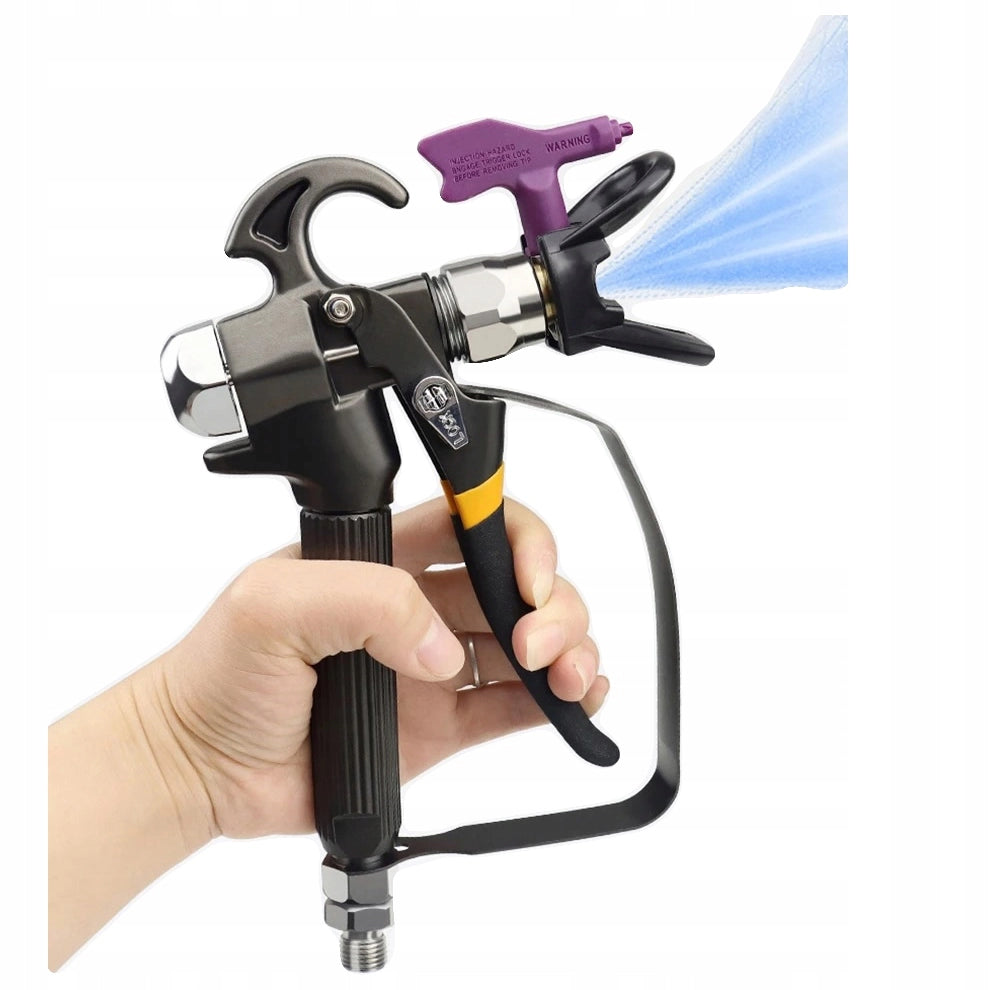 Pistola a Spruzzo Rosfix TurboJet TJ1 – Alta Precisione e Comfort | Ugello Ultra Spray 513 | Verniciatura Professionale