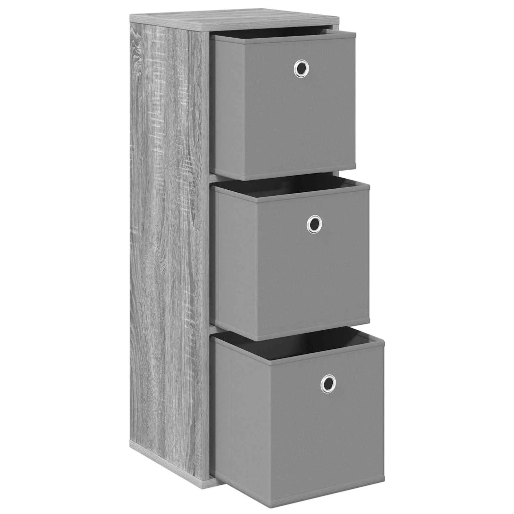 Credenza con cassetto Grigio Sonoma 30,5 x 27 x 84,5 cm 8000561